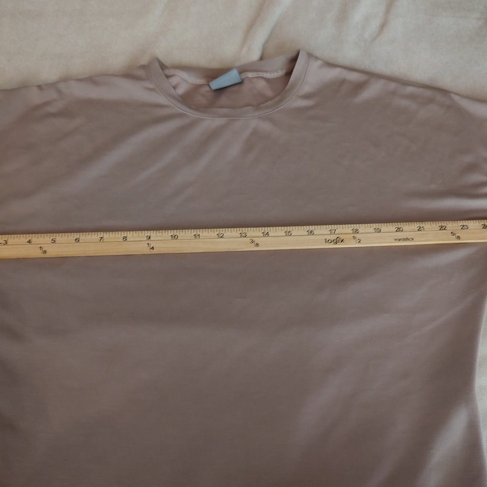 32 Degrees Cool Mens Small Taupe Short Sleeve Crew Neck‎ Relaxed Fit T-Shirt
